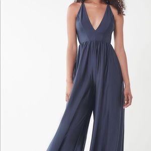 Urban Outfitters Gia Blue Jumpsuit